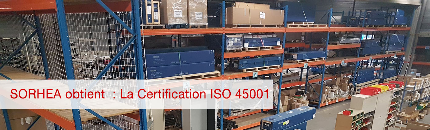 SORHEA – Certifcation ISO 45001 – 2019