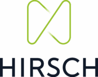 Hirsch Logo vertical - Green & Black